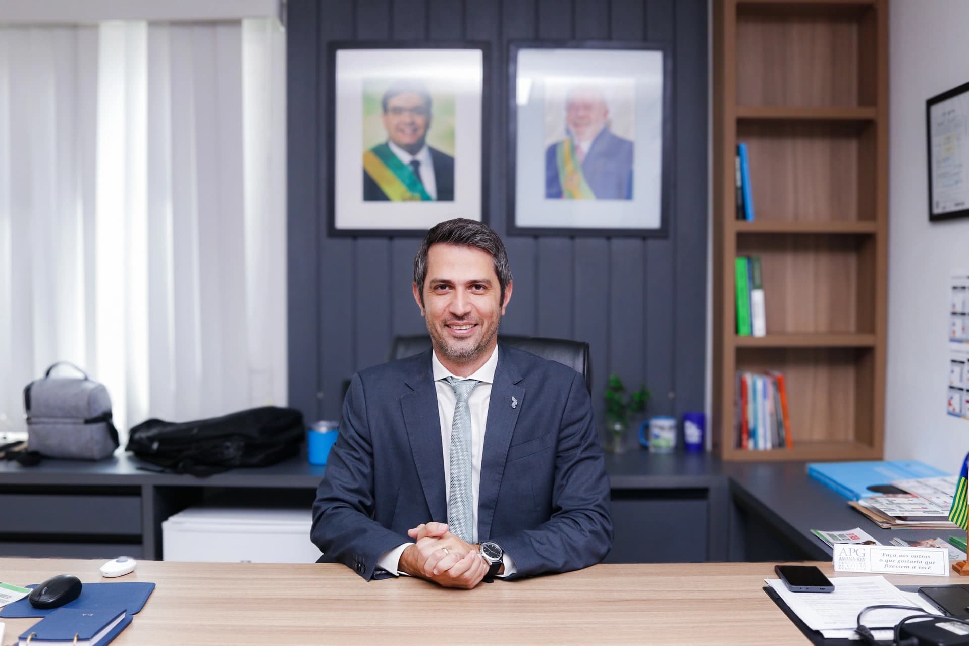 Foto do secretário