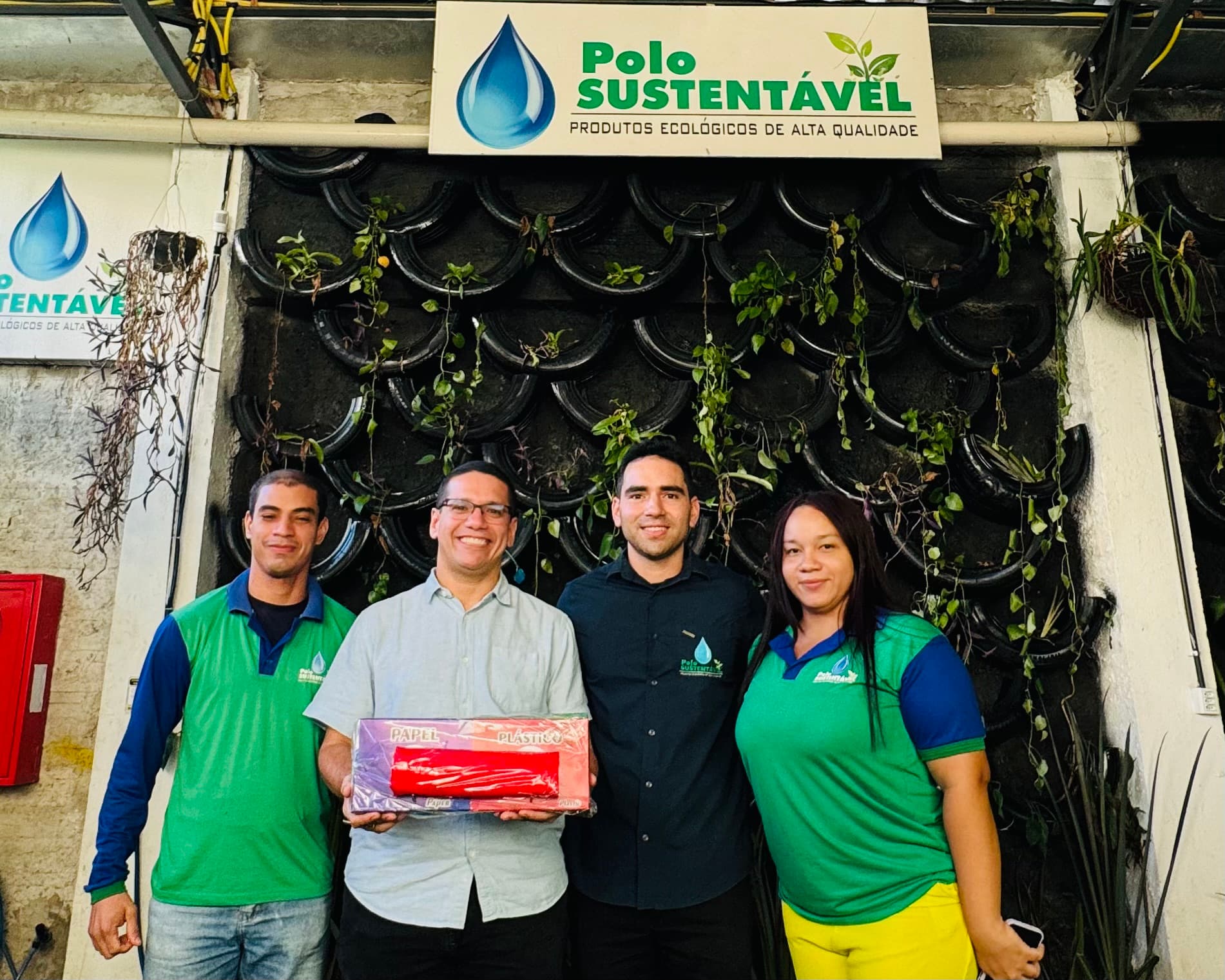 Visita à empresa Polo Sustentável