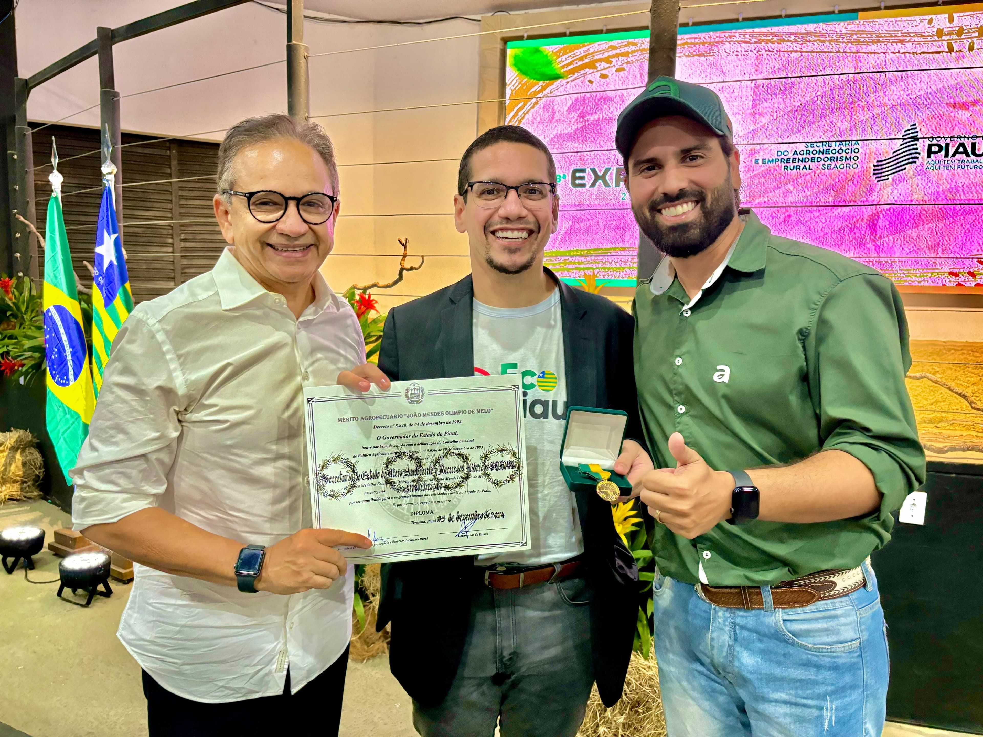 Semarh ganha prêmio de destaque no agronegócio piauiense