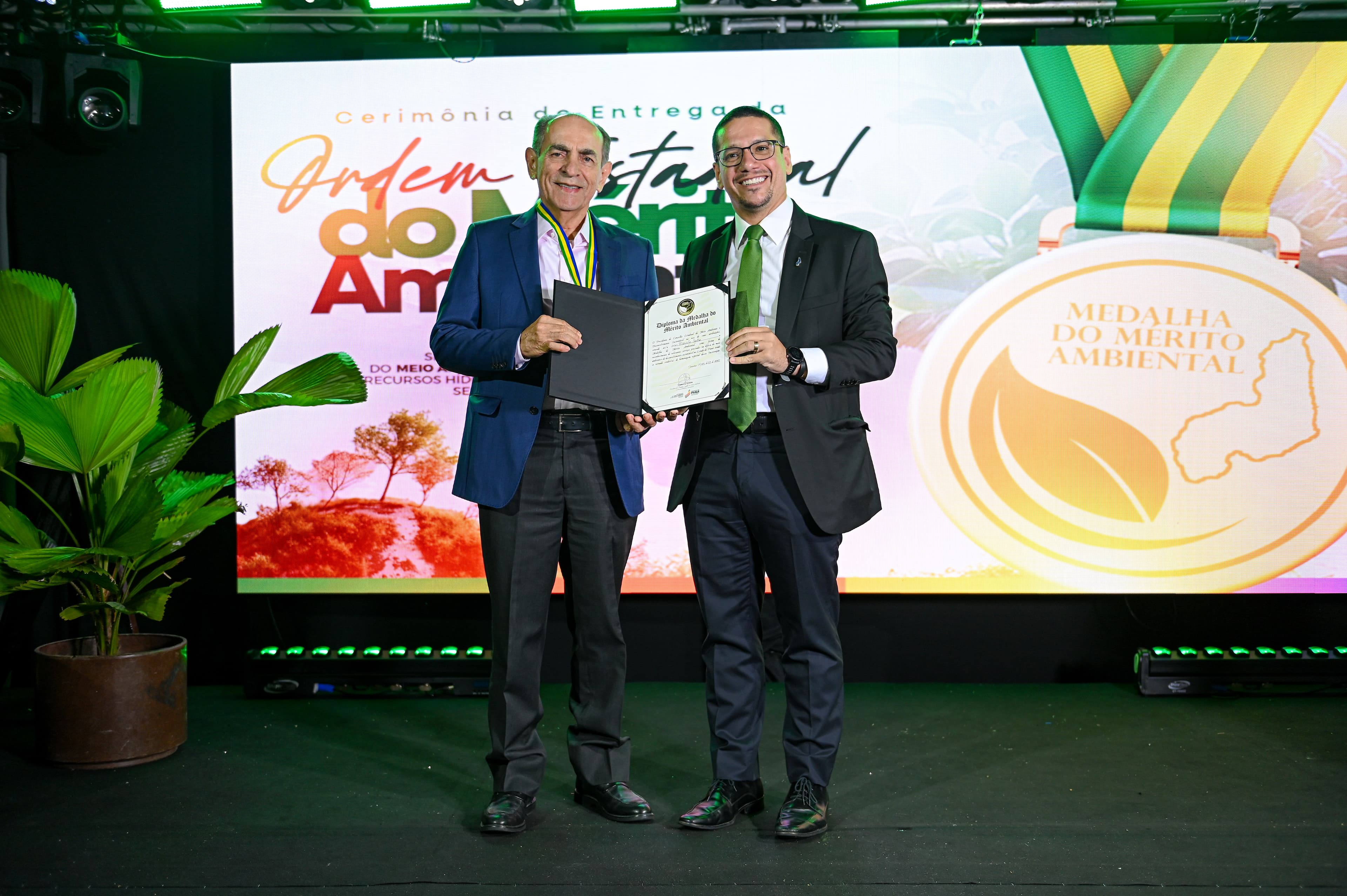 Personalidades e instituições foram homenageadas.