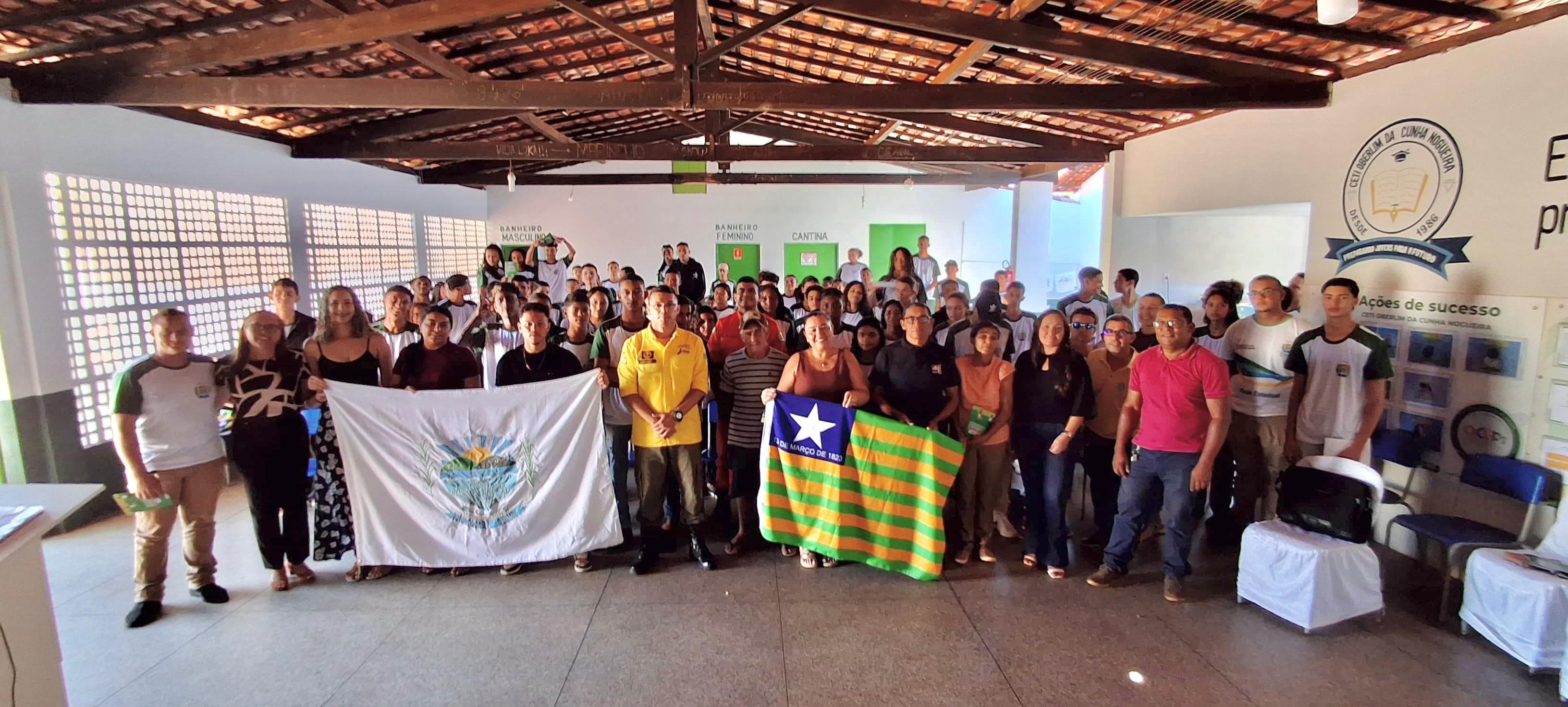 Palestra no município de Cristalândia