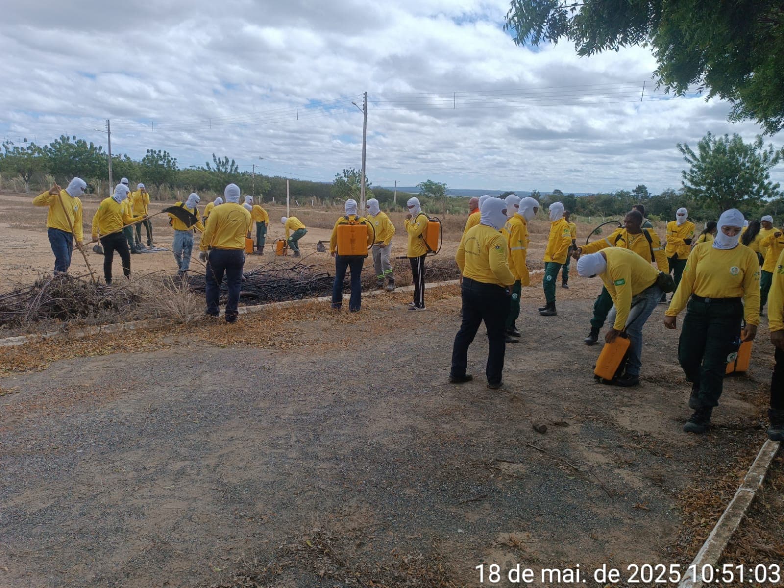 Somente neste ano, quatro turmas já foram formadas, totalizando mais de 238 novos brigadistas.