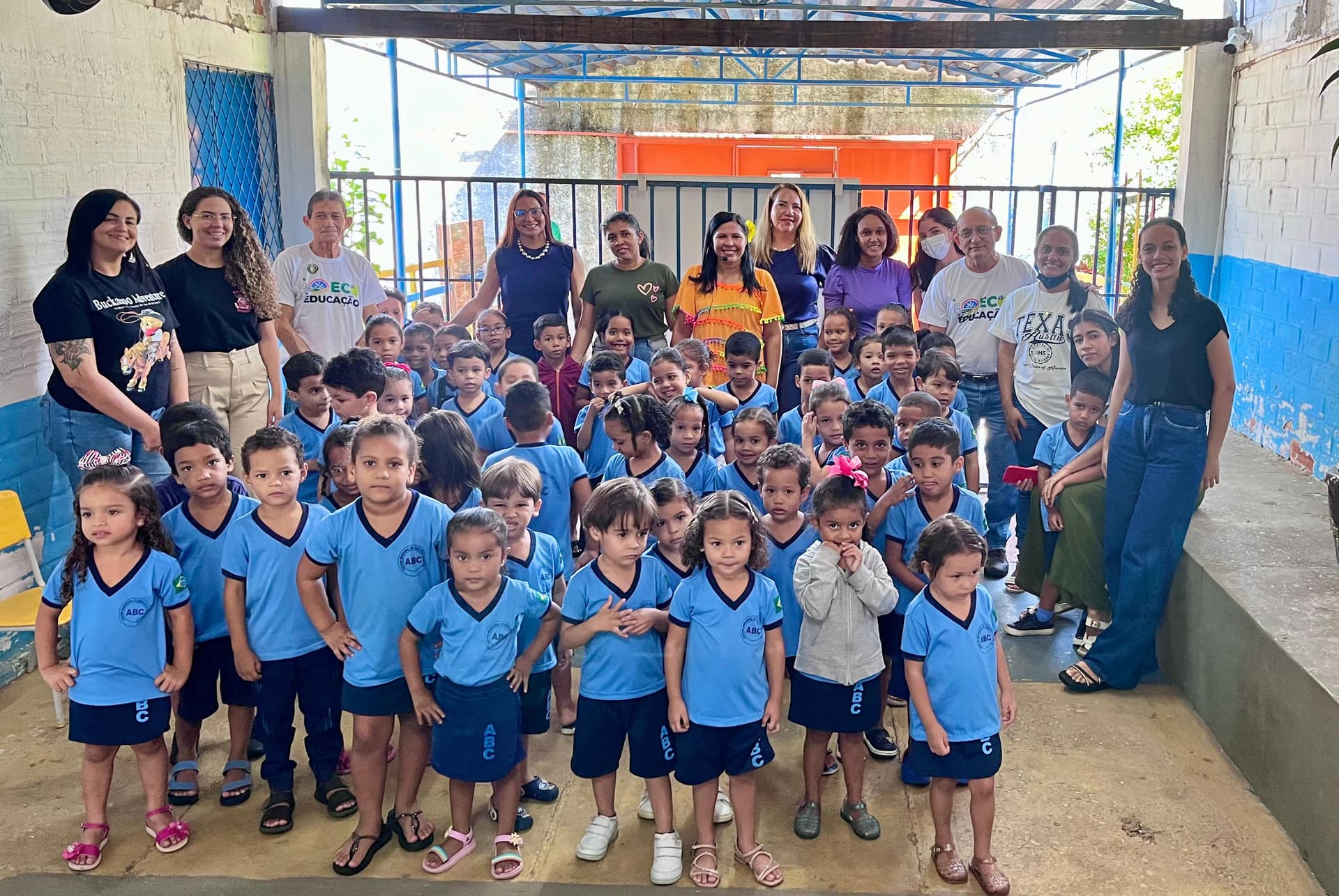 Semarh realiza ação de educação ambiental com crianças da Educação Infantil no CMEI ABC