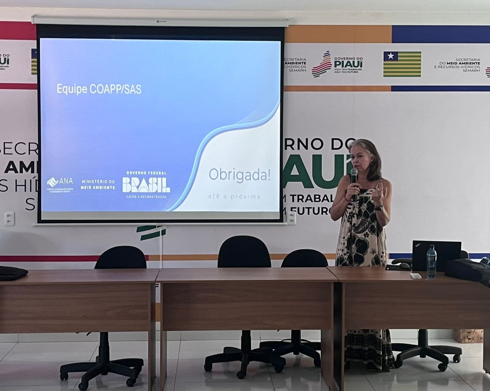 Reunião da Semarh com a Ana