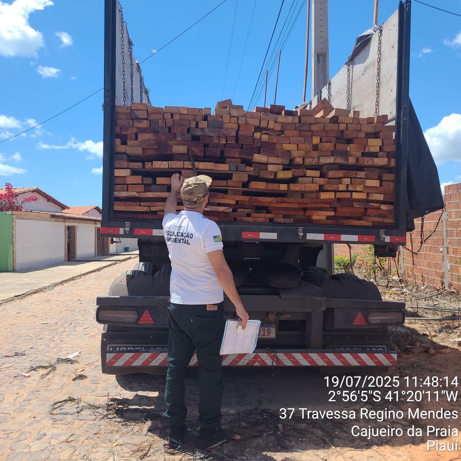 PRF e Semarh atuam juntas em apreensão e futura doação de madeira no litoral do Piauí
