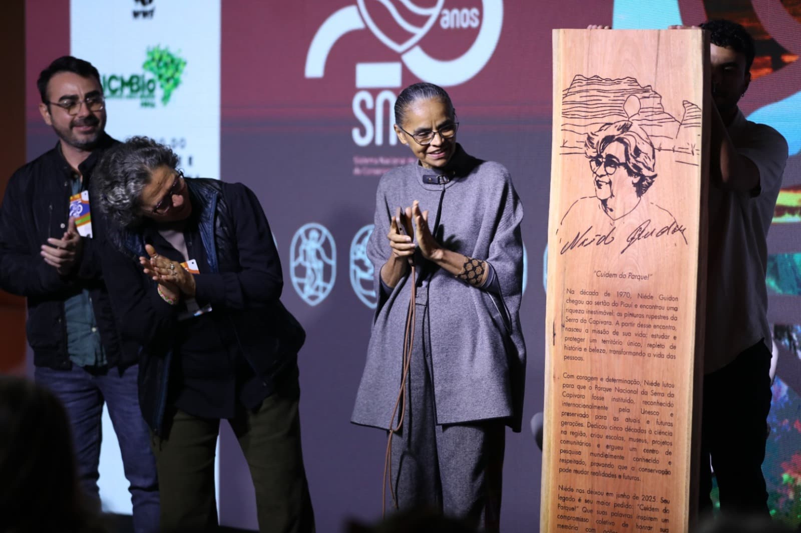 Homenagem à arqueóloga Niède Guidon