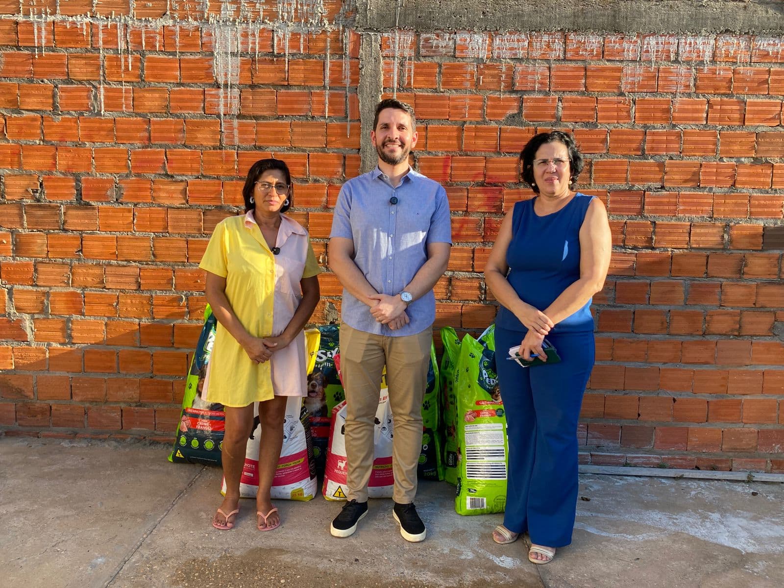 Entrega das rações