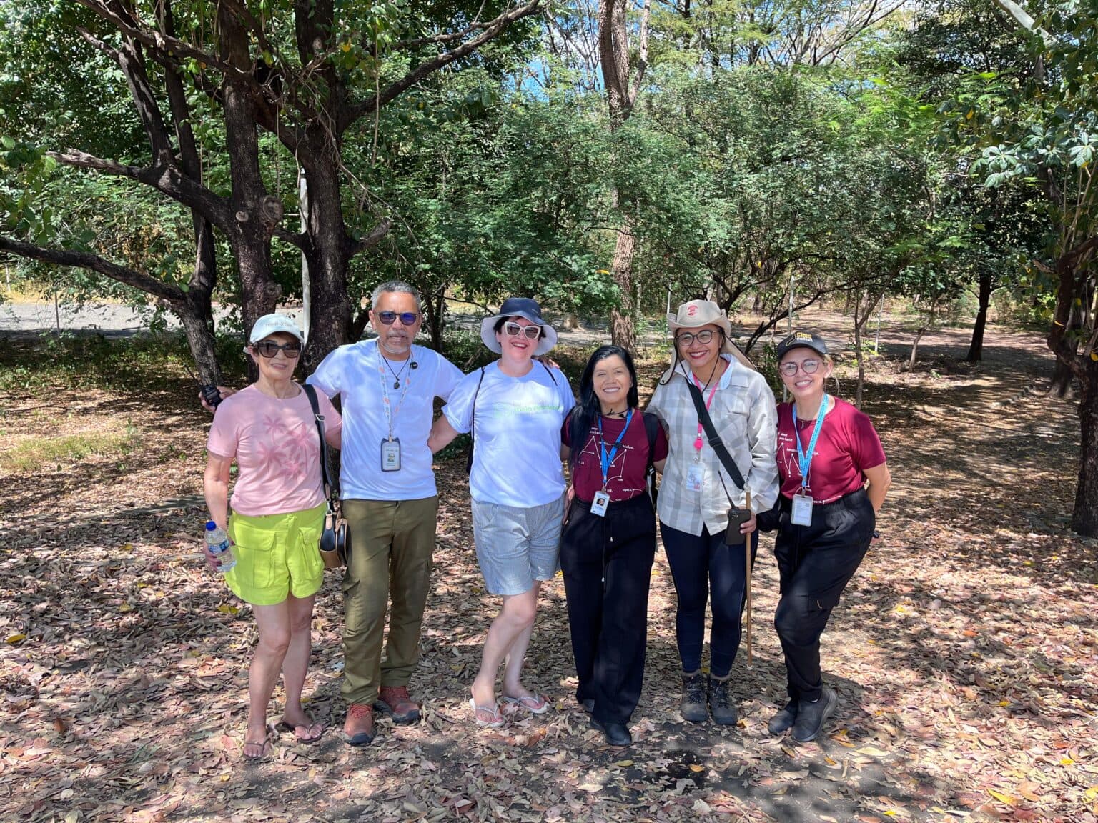 Turistas mineiros ficam encantados com a Floresta Fóssil