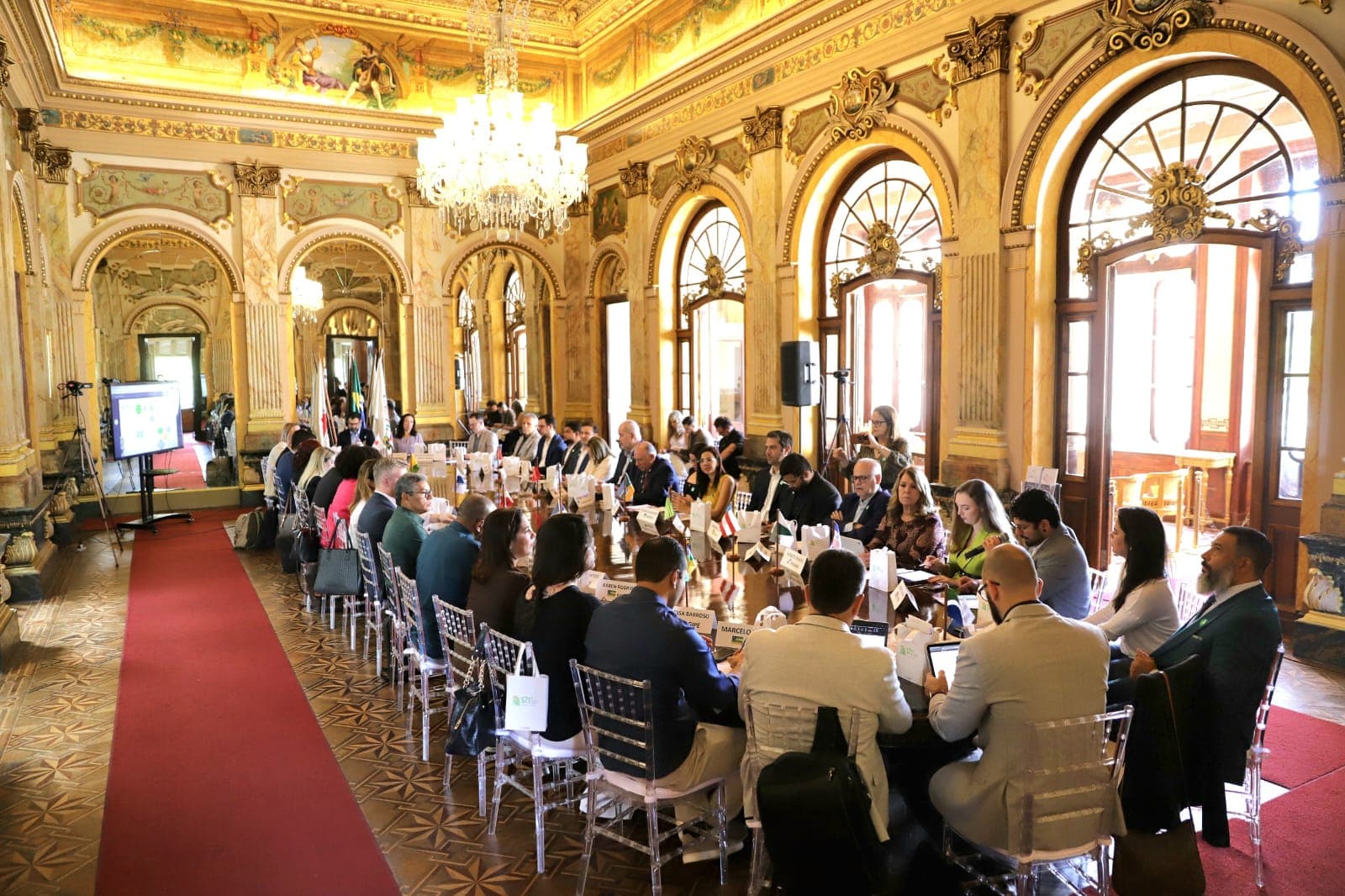 Piauí marcou presença com protagonismo, representado pelo secretário de Meio Ambiente e Recursos Hídricos, Feliphe Araújo, e pelo chefe de gabinete Karl Marwin.