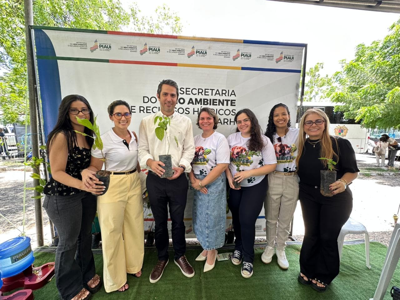 Semarh leva educação ambiental e proteção animal ao “Governo do Brasil na Rua” em Teresina