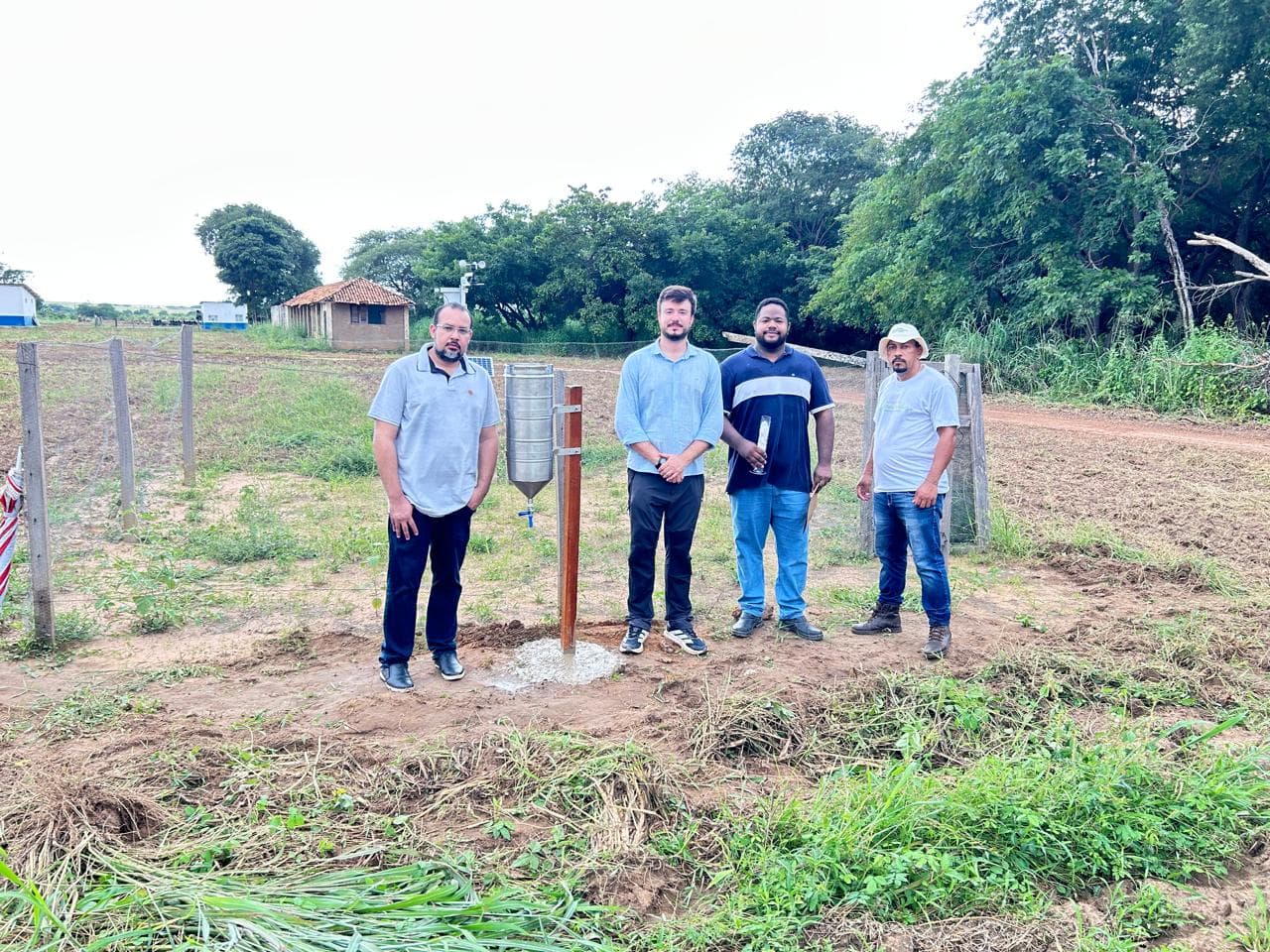 Semahr amplia monitoramento das chuvas com instalação de novos pluviômetros durante a Semana da Água