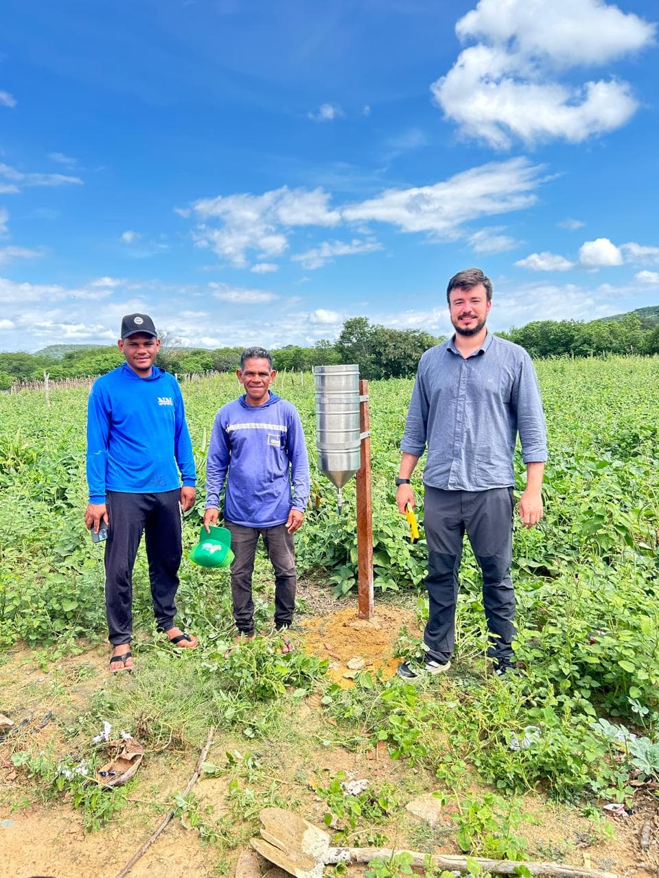 Semahr amplia monitoramento das chuvas com instalação de novos pluviômetros durante a Semana da Água