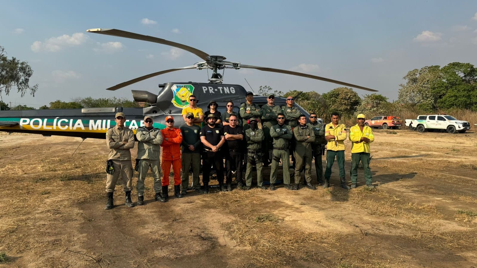 Ações permanentes do Governo no enfrentamento aos incêndios na Santa Clara