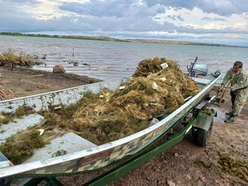 primeira-etapa-da-operacao-piracema-encerra-com-apreensao-de-quatro-mil-metros-de-rede-de-pesca-ilegal-no-piaui