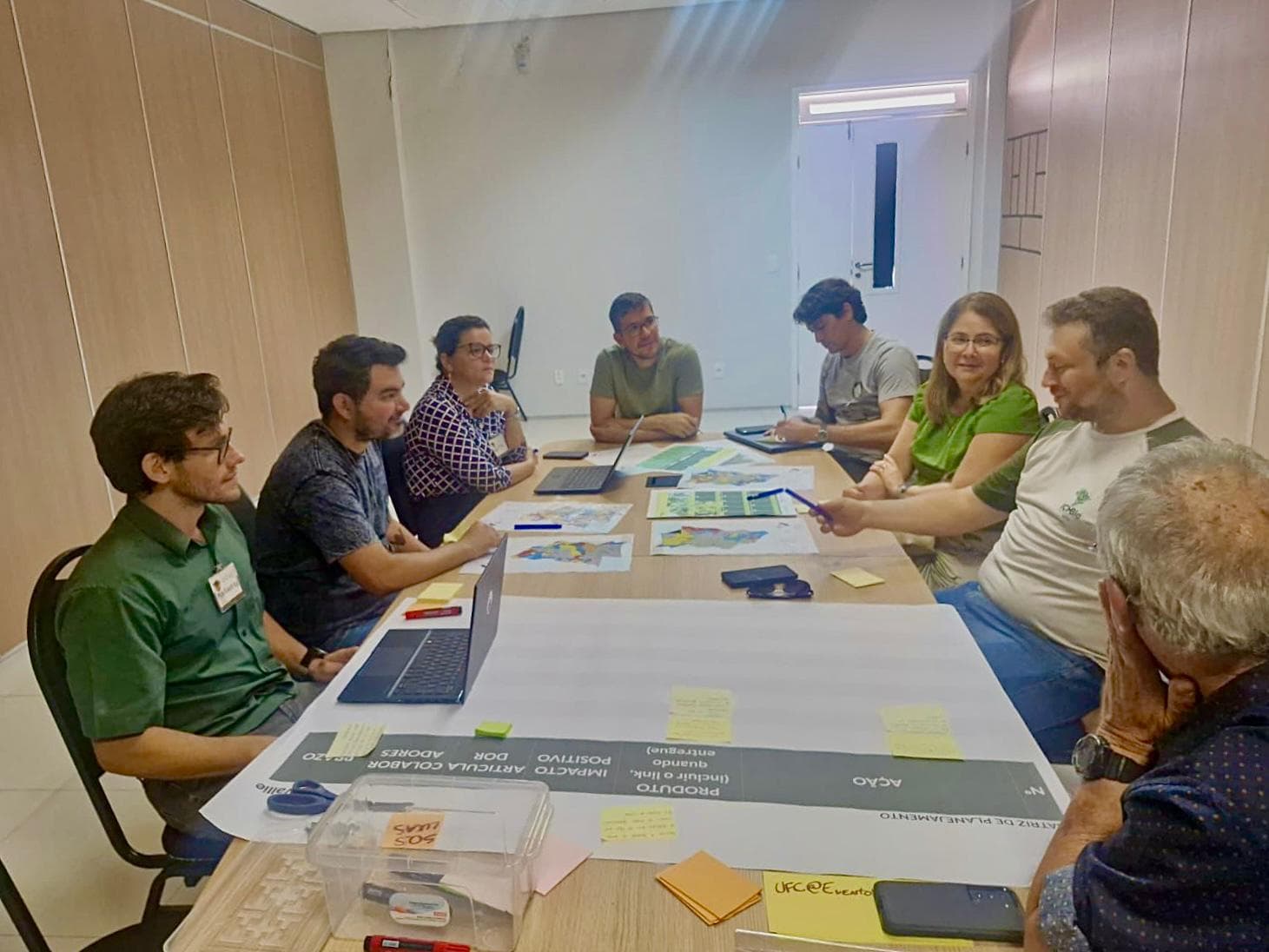 Momento de reunião