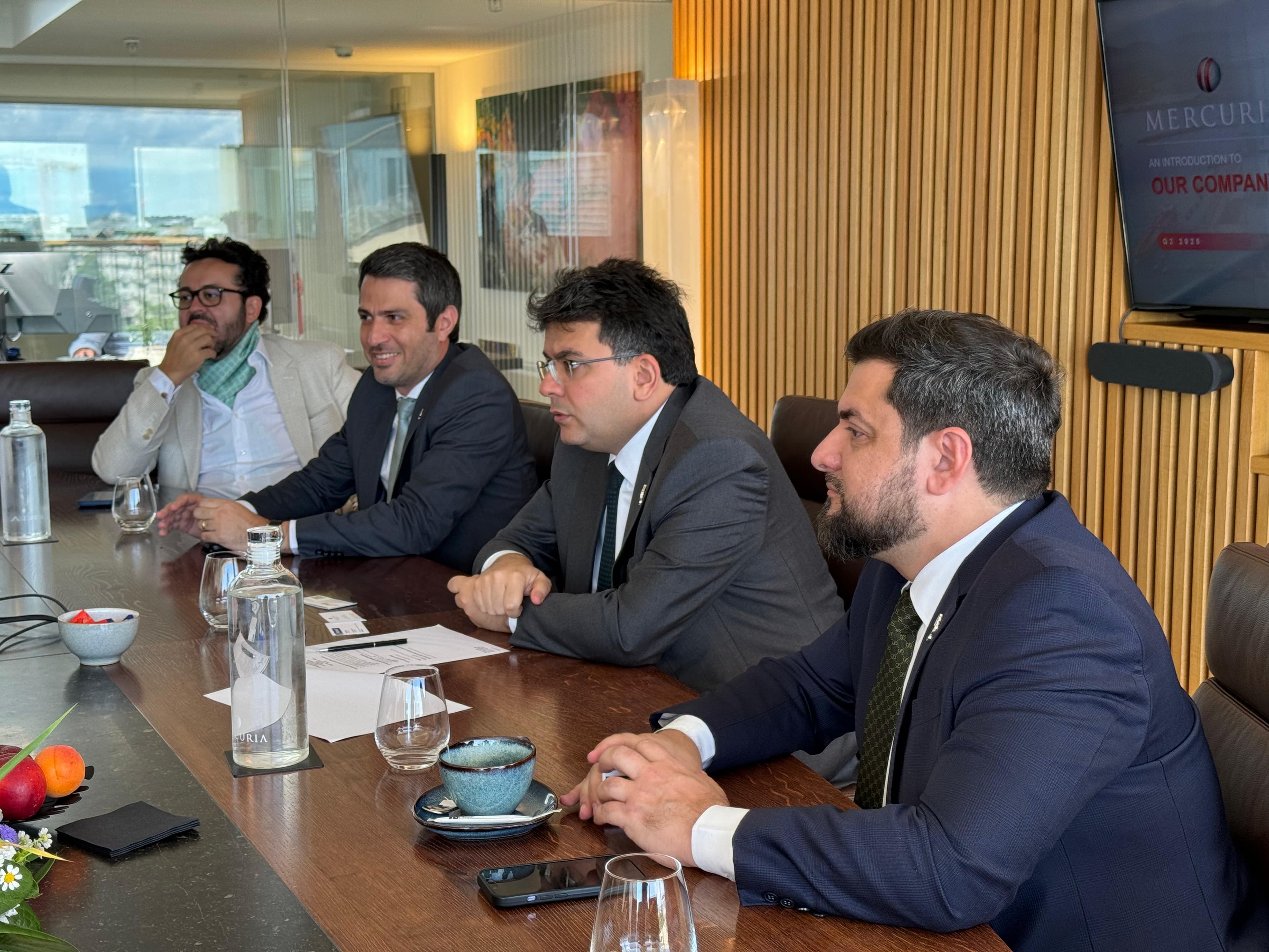 Momento da reunião