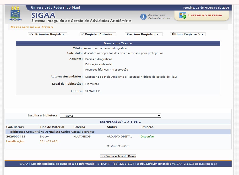 Semarh lança cartilha lúdica para formar novos guardiões dos rios do Piauí