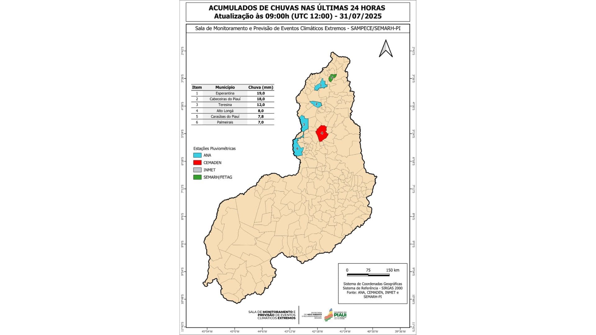 Chuvas surpreendem moradores do Piauí e devem ocorrer até sexta (1)