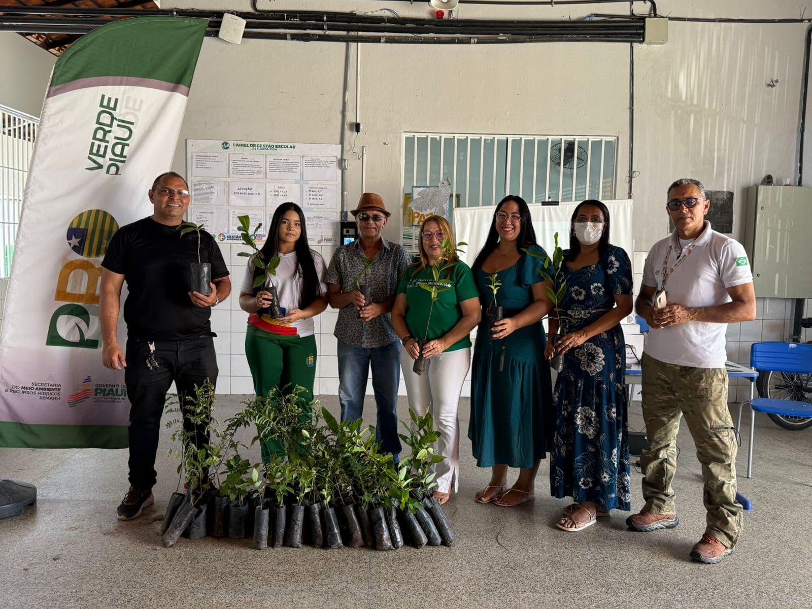 Ação realizada na escola