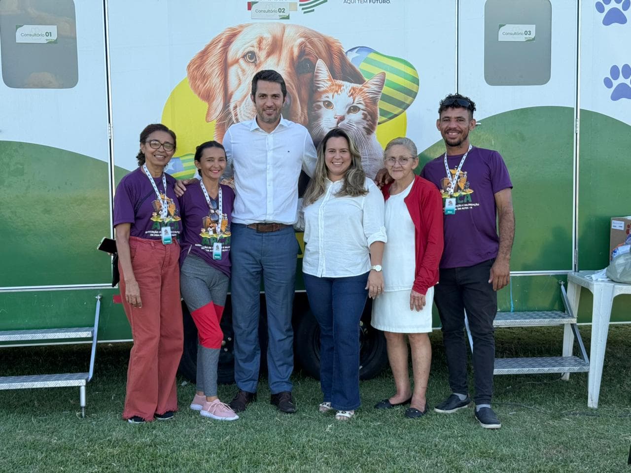 Foram realizados 24 castrações nos dois dias que o veículo ficou na cidade.