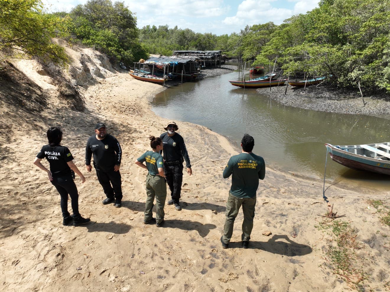 Semarh inicia segundo período do defeso do caranguejo com nova operação no litoral do Piauí