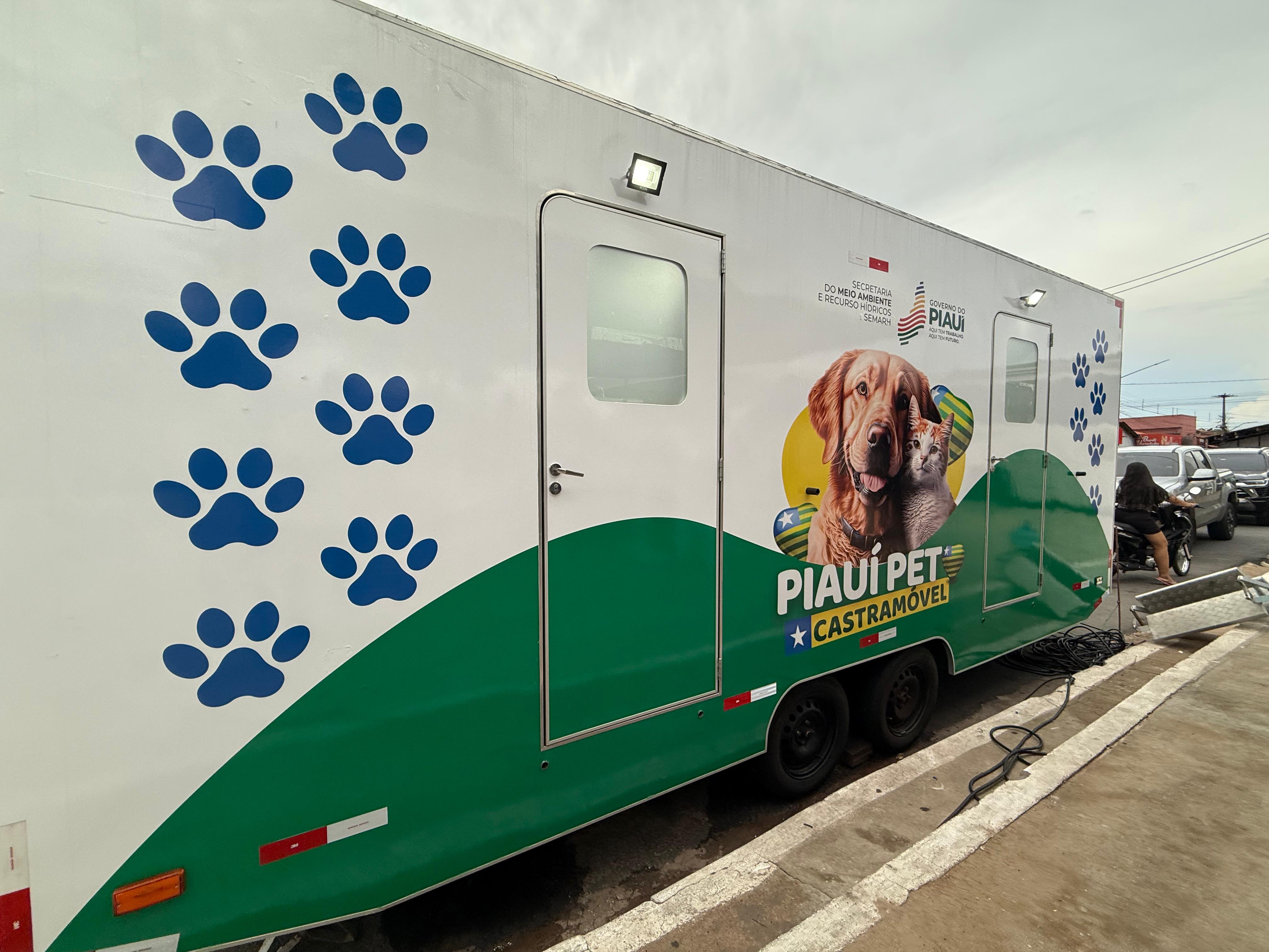 Castramóvel bate recorde em fevereiro e amplia em 37% número de castrações no Piauí