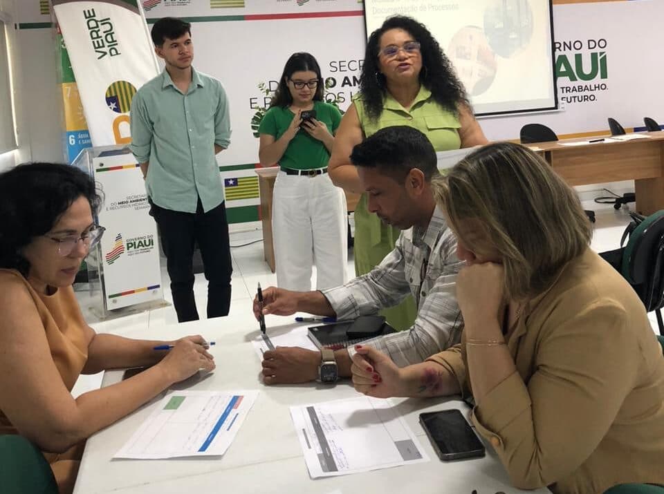 Servidores da Semarh participam de curso de gestão e padronização de processos para aprimorar o serviço público