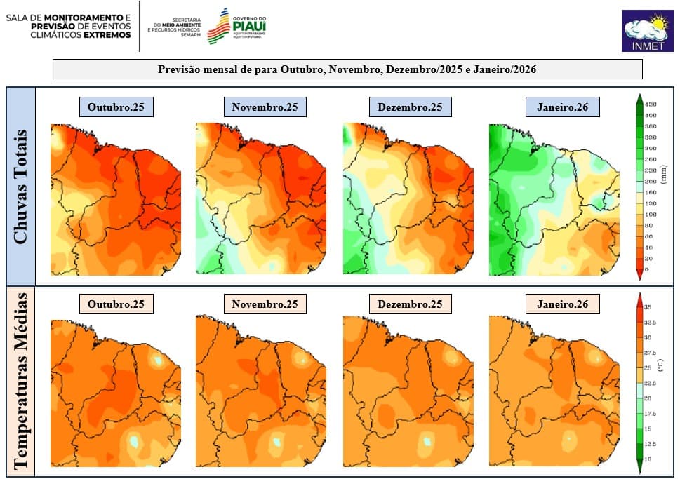 Chuvas ainda vão demorar no Piauí, mas cada milímetro será precioso