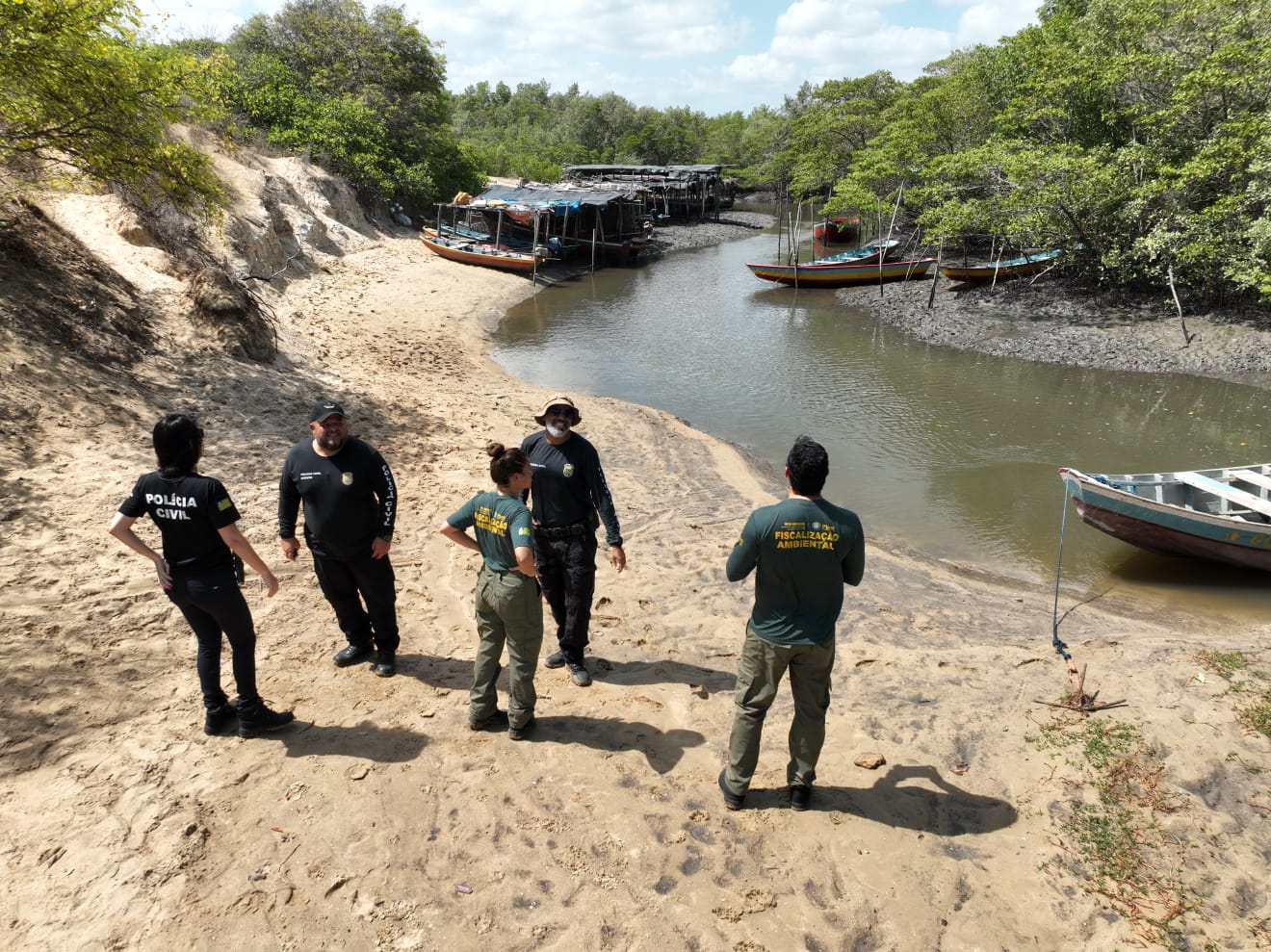 Semarh inicia segundo período do defeso do caranguejo com nova operação no litoral do Piauí